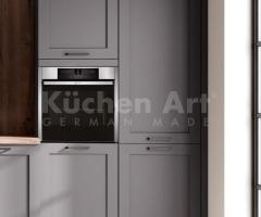 Cuisine mate en L : Traditionnelle et Moderne avec Matériaux Écologiques et Éclairage LED - 3