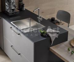 Cuisine Industrielle Élégante avec METEOR Acier Brossé | Design et Fonctionnalité - 2