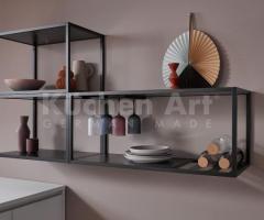 Cuisine MURANO BRILLANT-GL blanc cristal | Éclat moderne et pureté graphique - 2