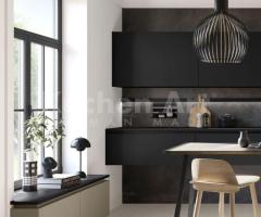 Buffet moderne ombre naturelle – Élégance contemporaine et rangement fonctionnel - 2