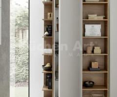 Salle de bains minimaliste bois & gris – Design épuré et contemporain - 7
